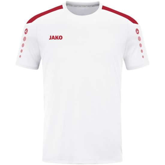 Afbeeldingen van Shirt Power KM wit/rood