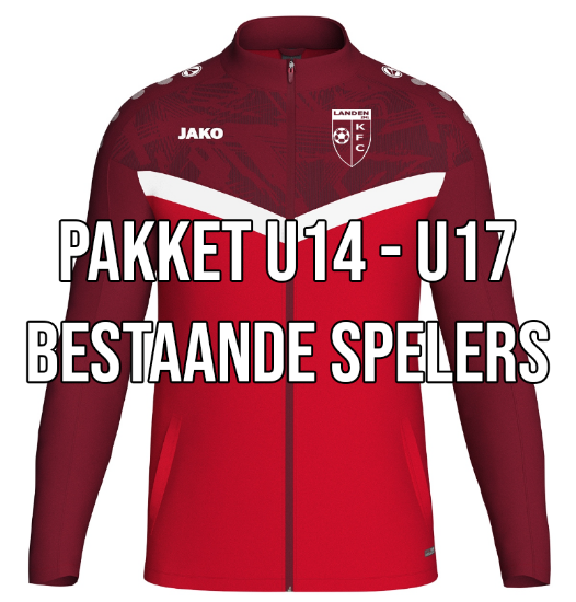 Afbeeldingen van PAKKET U14-U17: BESTAANDE SPELERS