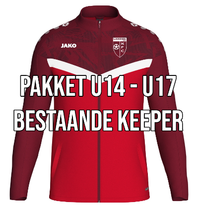 Afbeeldingen van PAKKET U14-U17: BESTAANDE KEEPER