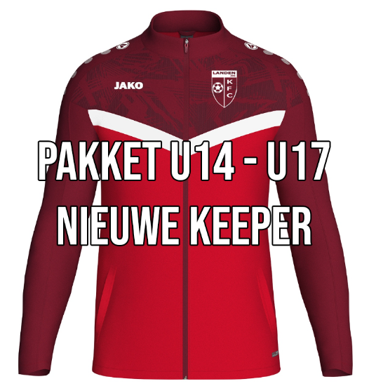 Afbeeldingen van PAKKET U14-U17: NIEUWE KEEPER