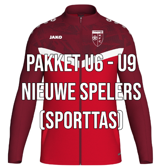 Afbeeldingen van PAKKET U6-U9: NIEUWE SPELERS (SPORTTAS)