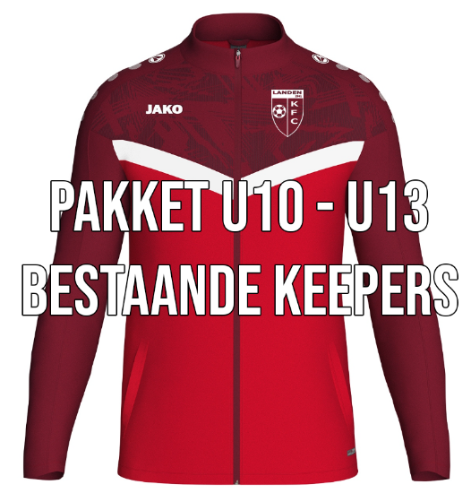 Afbeeldingen van PAKKET U10-U13: BESTAANDE KEEPER