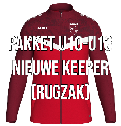 Afbeeldingen van PAKKET U10-U13: NIEUWE KEEPER (RUGZAK)