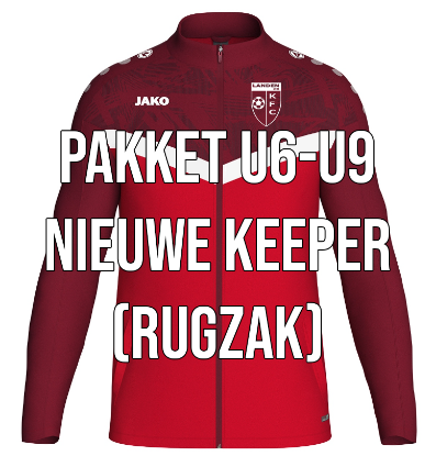Afbeeldingen van PAKKET U6-U9: NIEUWE KEEPER (RUGZAK)